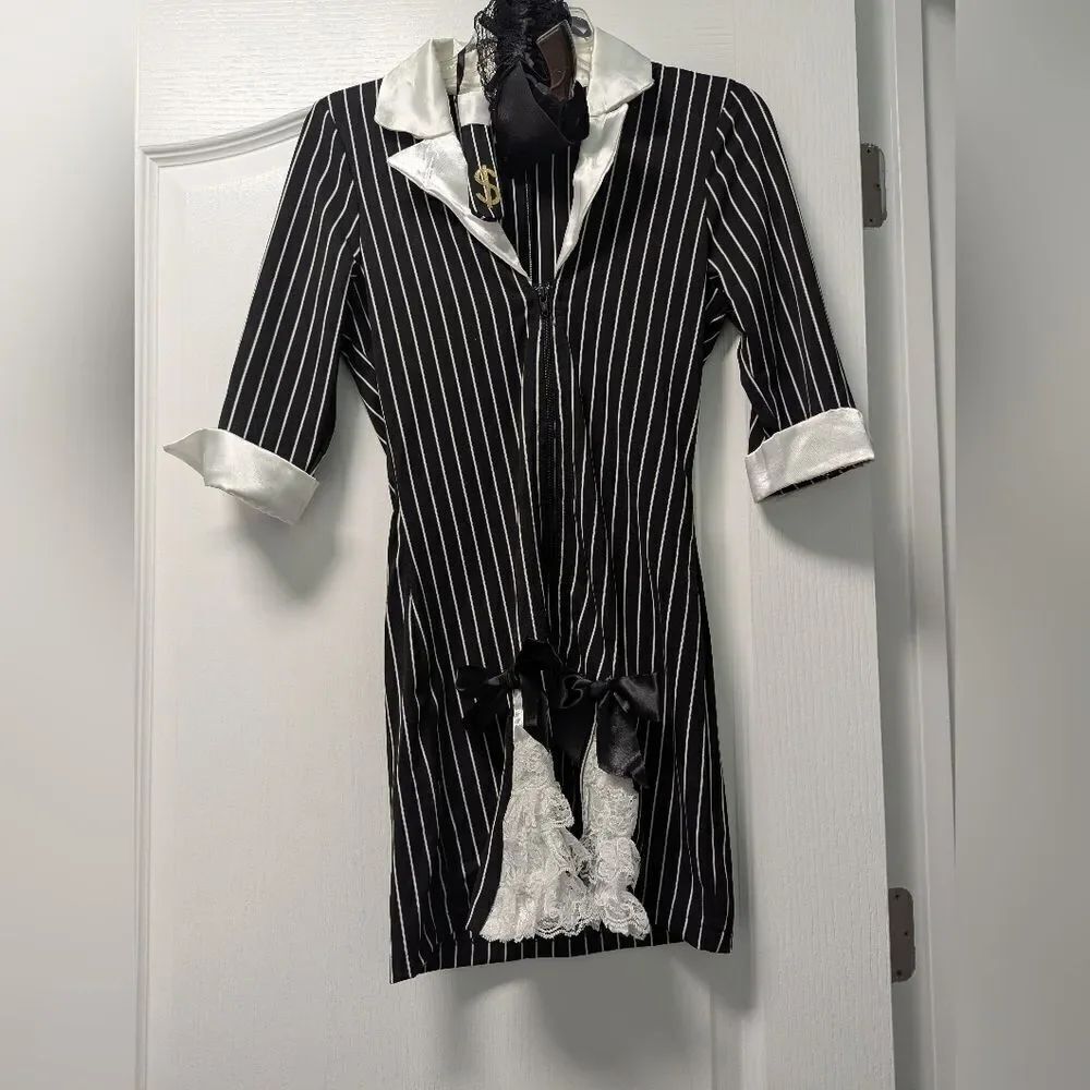 🥚3/30 Teen Charades "Gangster Moll" Dress
